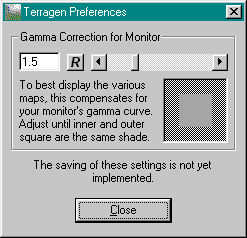 image of terragen preferences dialog